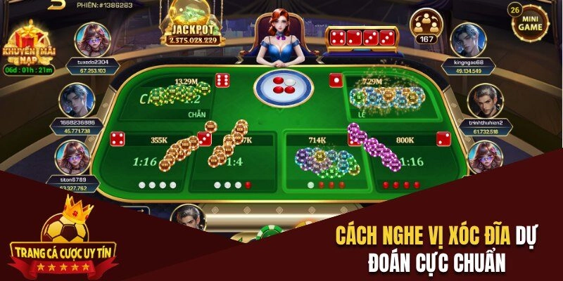 Cách nghe vị xóc đĩa