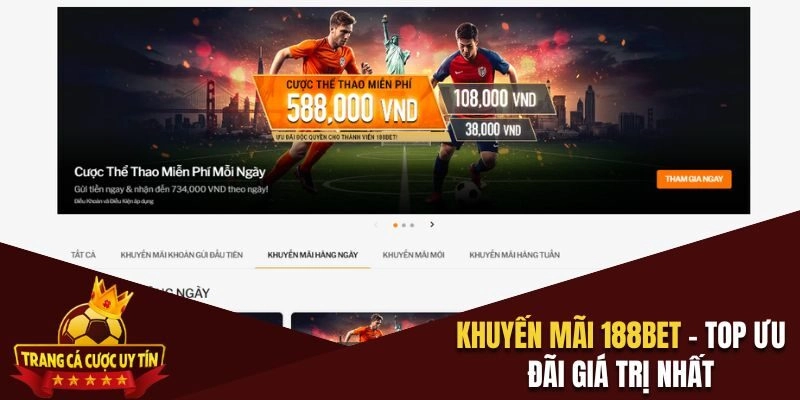 Khuyến mãi 188BET